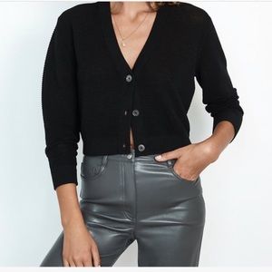 Wilfred Light Crop Cardigan